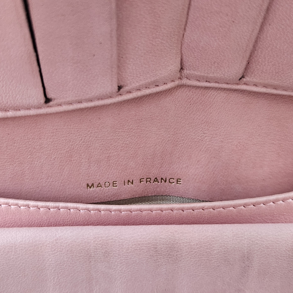 Chanel Pink Caviar Leather Kisslock Wallet - Picture 7 of 15